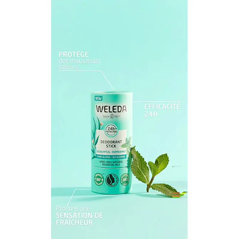 Déodorant Stick Eucalyptus Peppermint - 50g-1