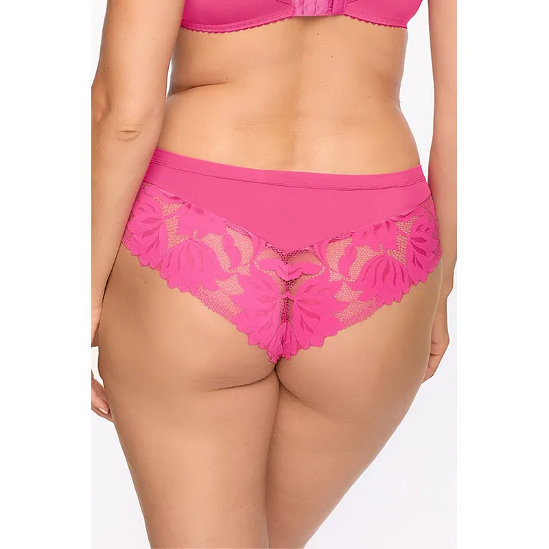 Culotte brésilienne Nike - Rose/Noir-3