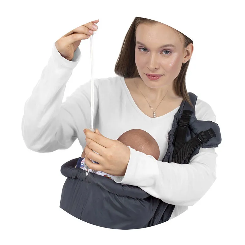 Porte-bébé latéral - Gris-5