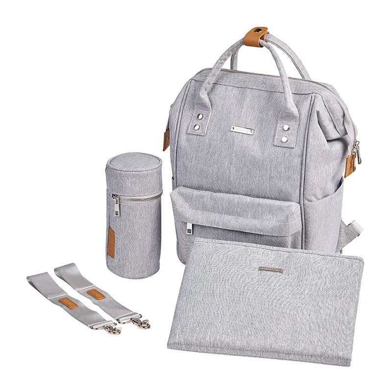 Sac à dos à langer Mani - Grey-2
