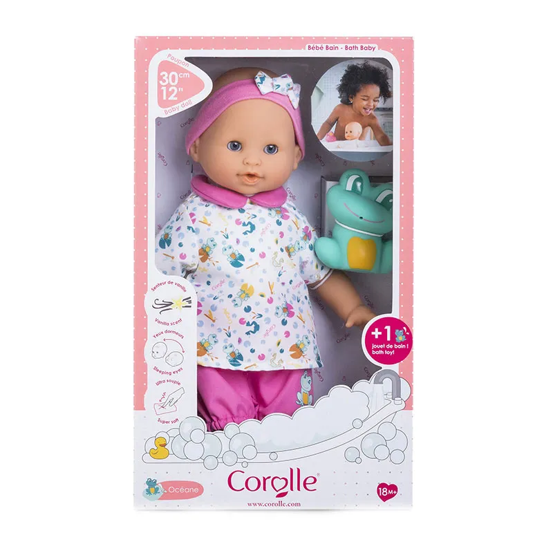 Poupon Bébé Bain Océane 30cm - 18m+-2