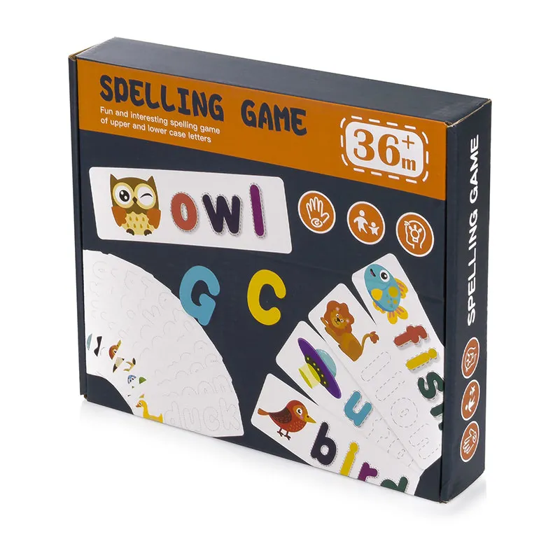Jeu de lettre en anglais - 36m+-4