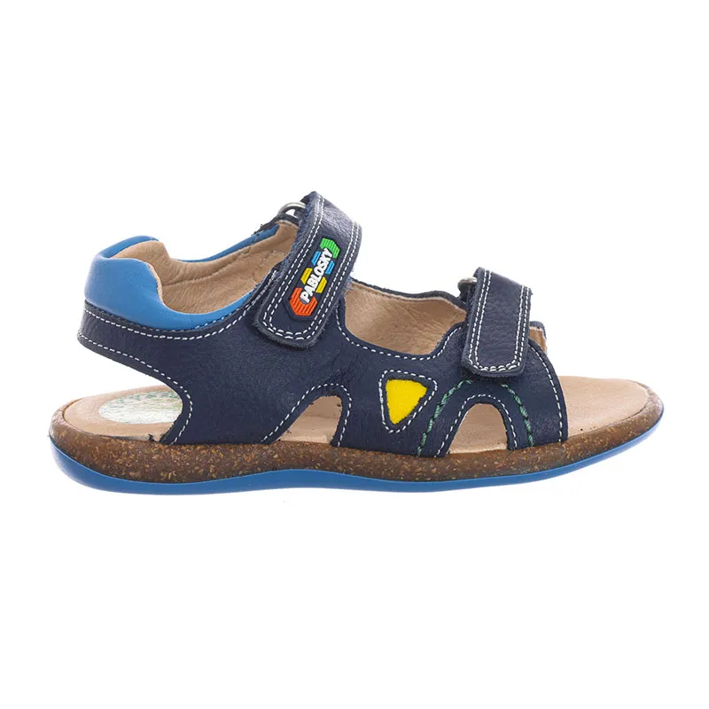 Sandales scratch Pop - Marine-0