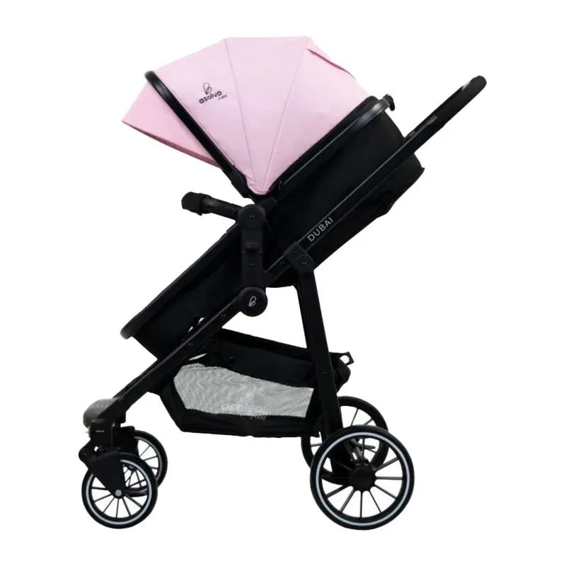 Poussette convertible Dubaï Rose - 0m+-3