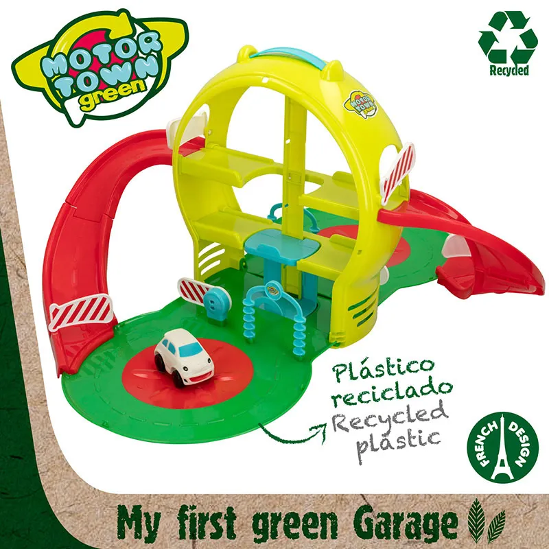 Parking bioplastique avec 1 voiture - 18m+-1