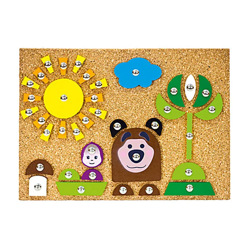 Jeu de clous Masha & Michka 206pcs - 36m+-5