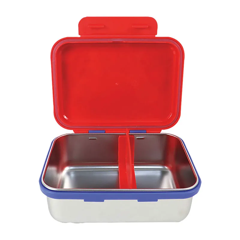 Boîte à goûter Inox Jeux Olympiques Paris 2024 - Rouge-1