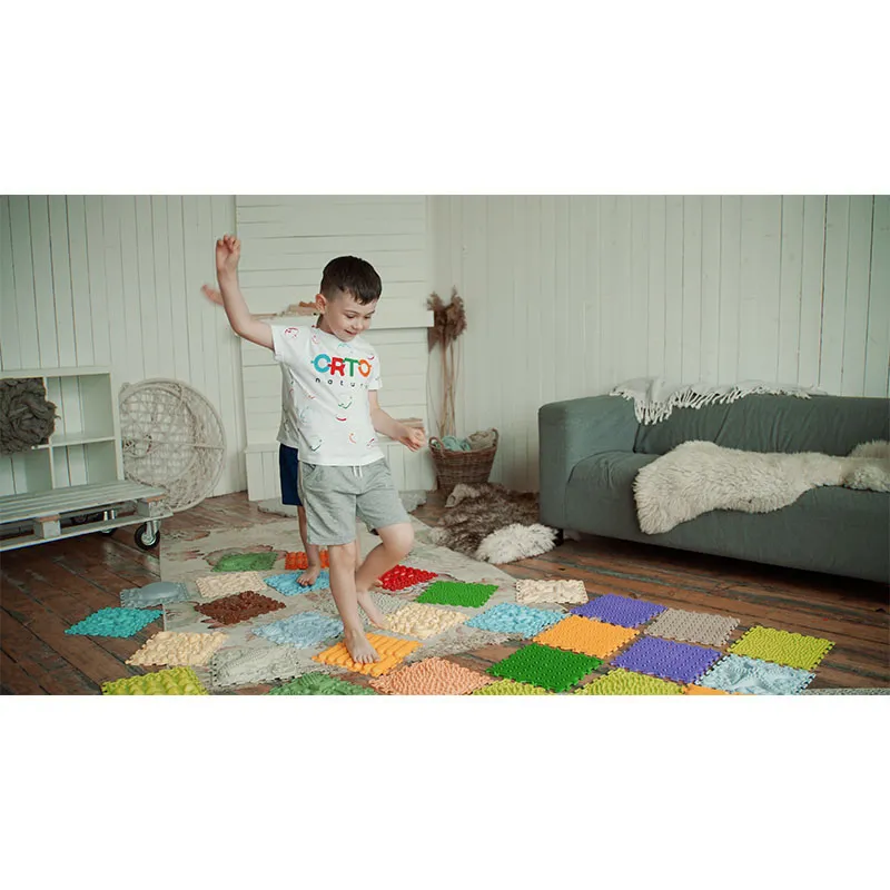 Tapis puzzle orthopédique Jeune explorateur 6pcs - 24m+-4