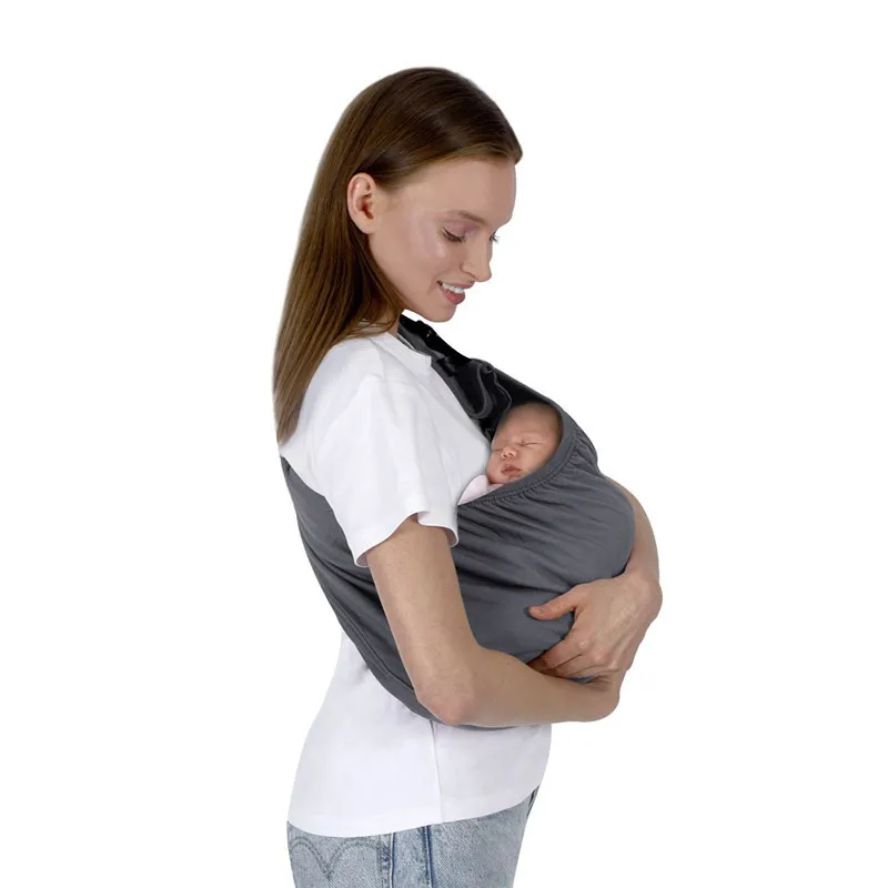 Echarpe Baby Sling nouveau-né Gris - 0m+-0
