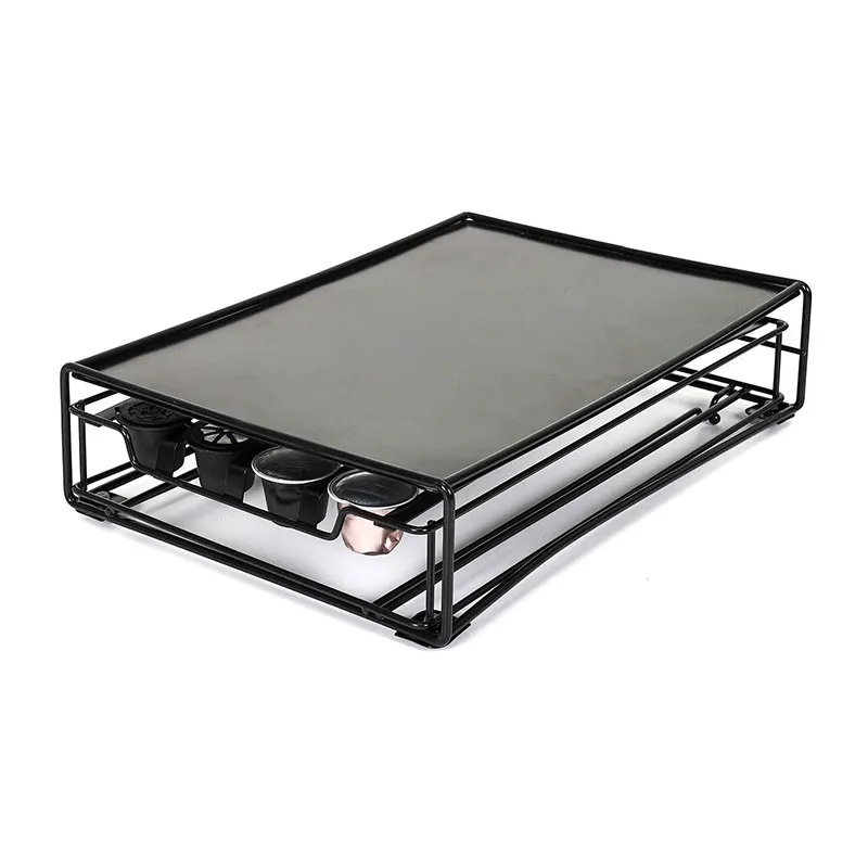 Porte-capsule tiroir compatible Nespresso - 31x21x7cm-5