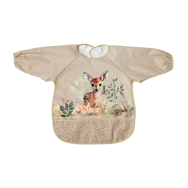 Bavoir imperméable - Beige-0