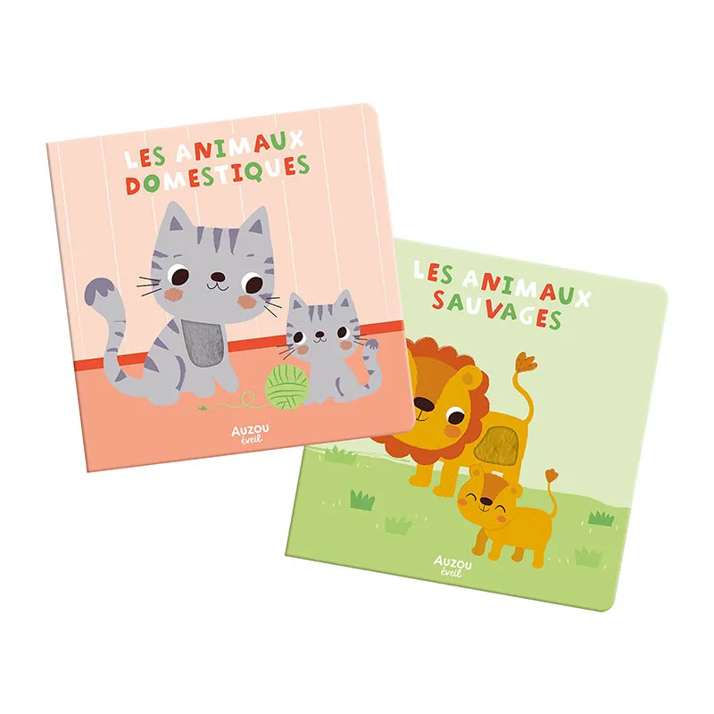 Coffret à toucher 2 livres Les bébés animaux - 0m+-1