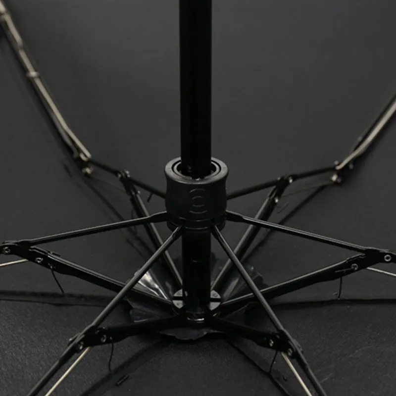 Mini parapluie pliable Noir - Ø87cm-3