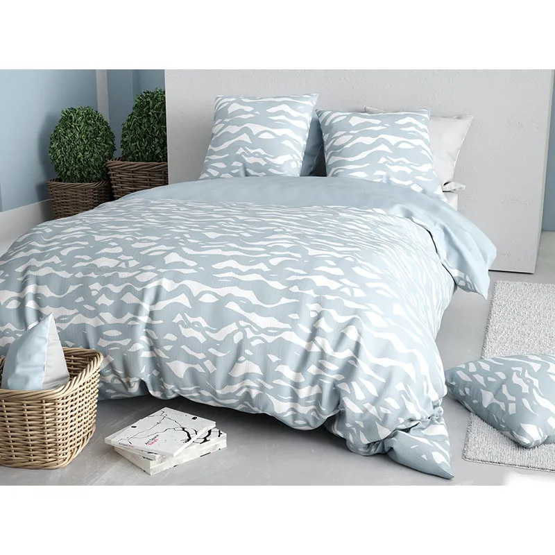 Parure 3pcs Coton Nordic Gris-2