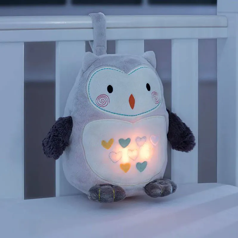 Peluche Veilleuse USB Ollie la Chouette - 0m+-6