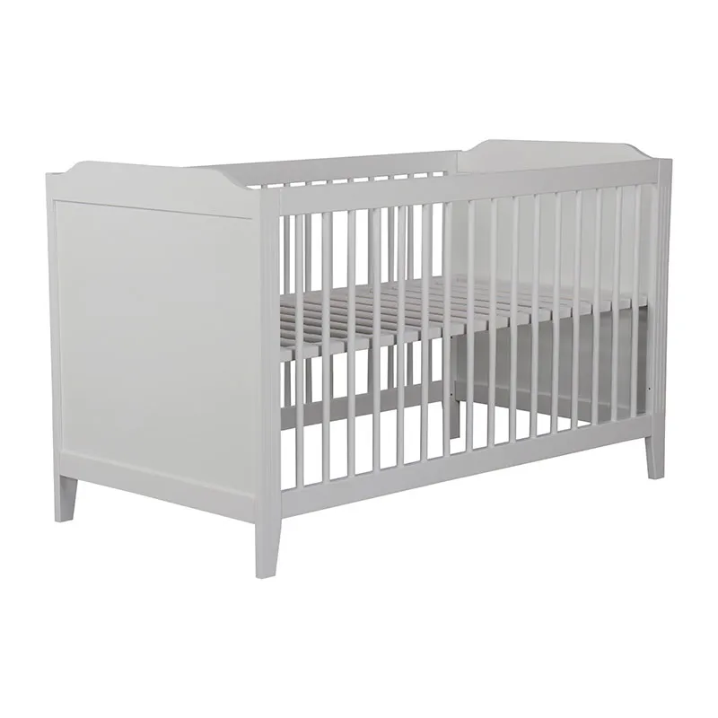 Lit bébé évolutif Opéra Gris - 70x140cm-3