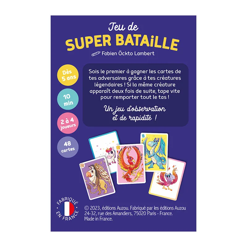 Jeu de super bataille - 5+-2