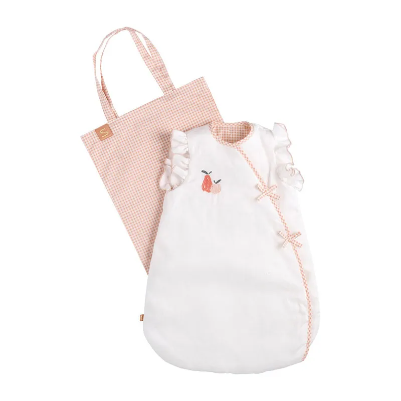 Gigoteuse Naissance Volants Ecru - TOG.3,5-1