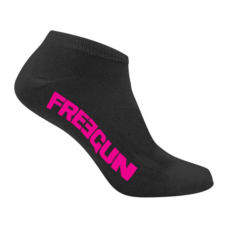 5 paires de Chaussettes basses Homme Basic - Noir/Jaune/Bleu/Rose-3
