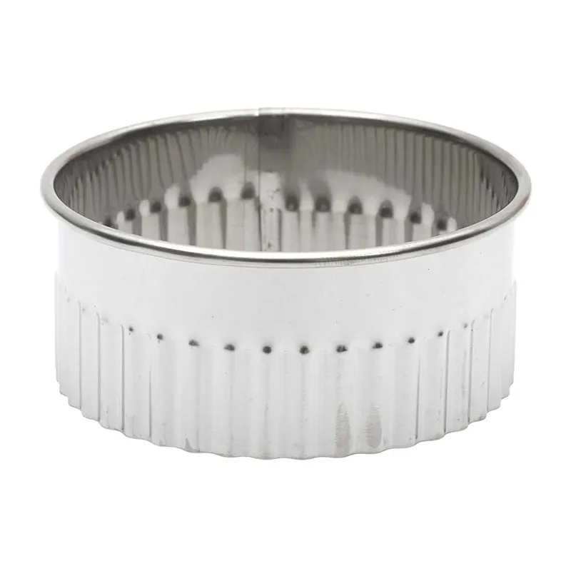 9 Emporte-pièces rond Inox - 9,5x3cm-5