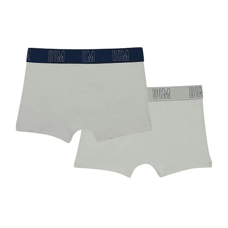 2 Boxers Garçon Skin Care - Gris-1