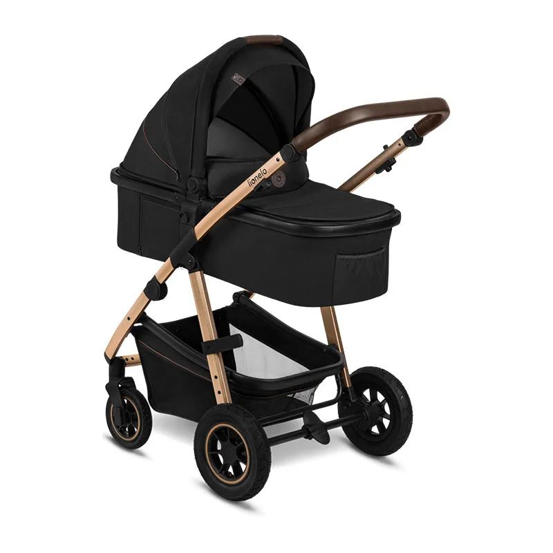 Trio Poussette Amber + Nacelle + Cosy Gr.0+ Black Onyx - 0m+-7
