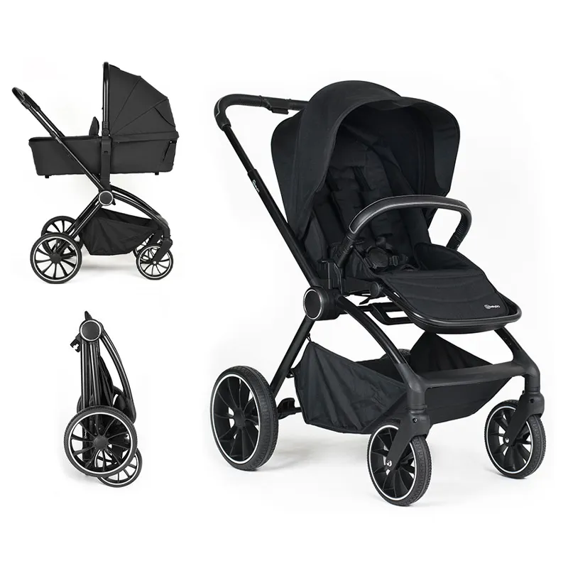 Duo Poussette Compacte Harmony Noir - 0m+-0
