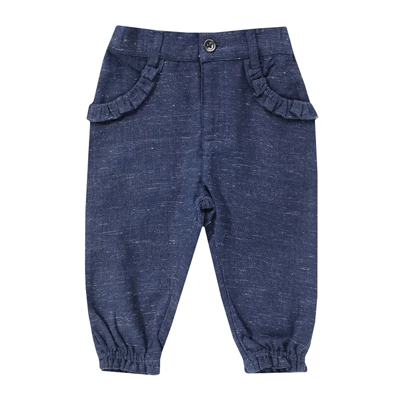 Sarouel en jean Baby Dutch - Bleu-0