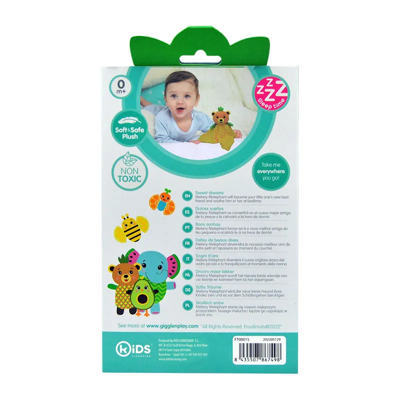 Peluche Ours ananas - 0m+-6