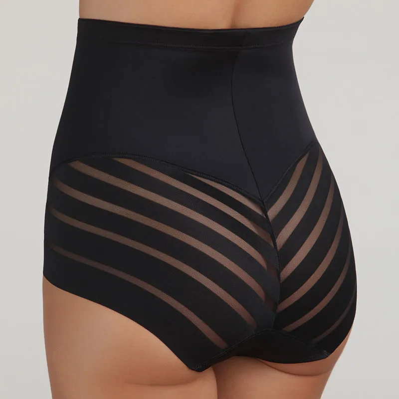 Culotte taille haute Ventre plat Diam's Control Femme - Noir-4