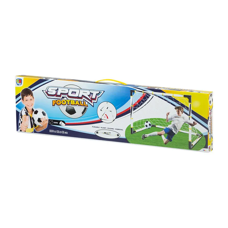 But de football pliable + ballon - 6+-2