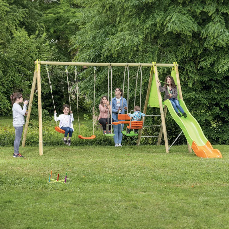 Portique Bois & Métal Kahuna 2,3m - 3+-0