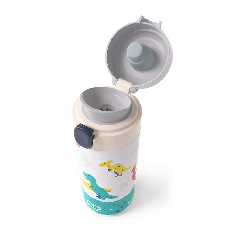 Gourde isotherme MB Pop Dino Bleu - 360ml-2