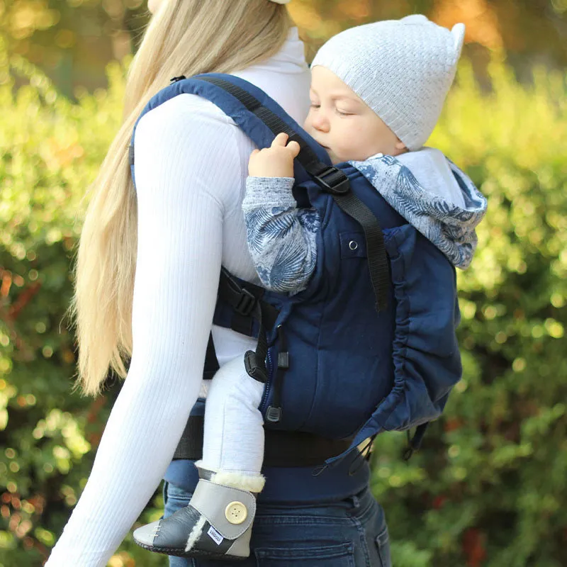 Porte bébé Love Buckle Carrier - Bleu-2