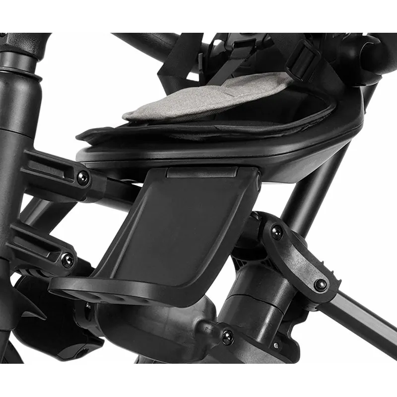 Tricycle Qplay 6en1 Nova Niello Gris - 10m+-6