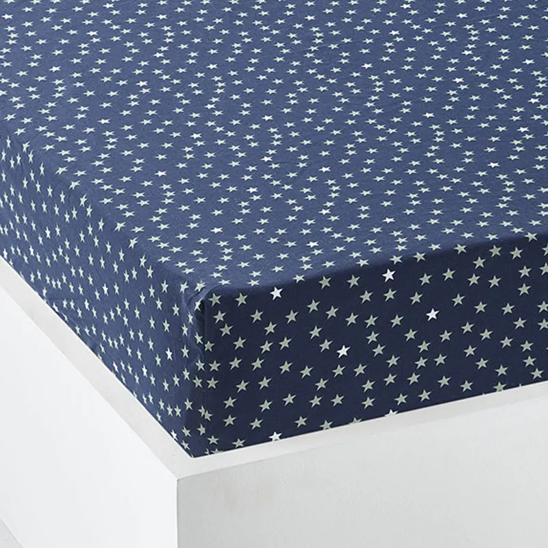 Drap-housse dream big - Marine-0