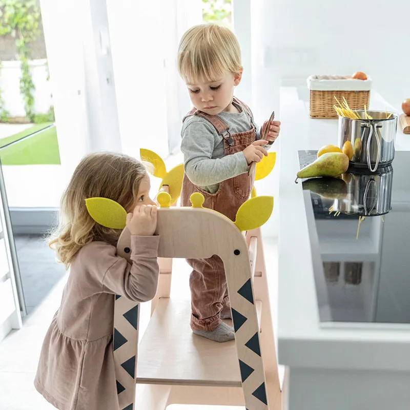 Tour d'observation Montessori Girafe - 12m+-5
