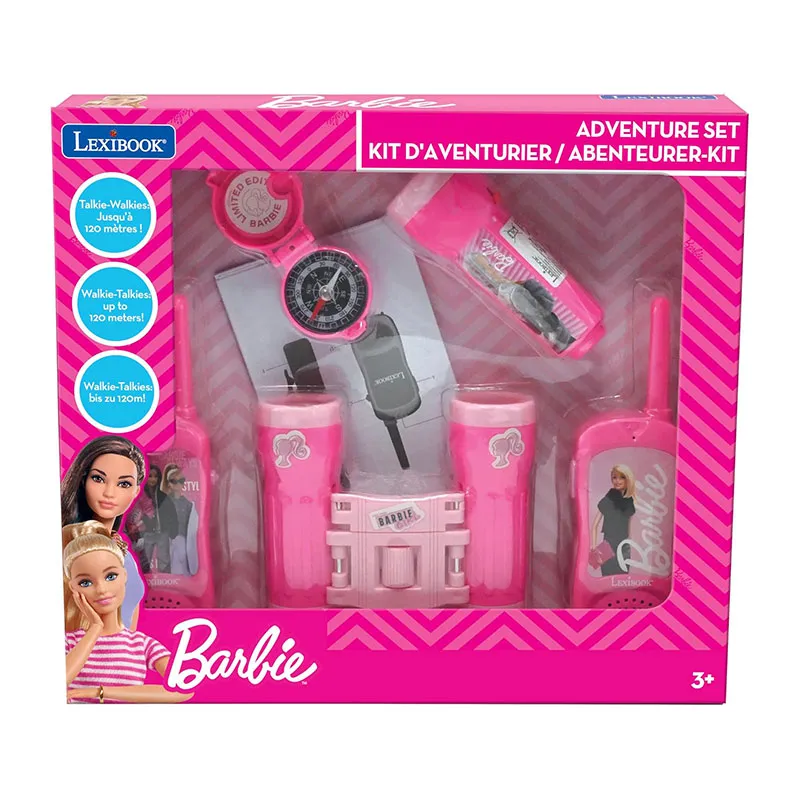Kit aventurier avec talkie-walkie Barbie - 4+-4