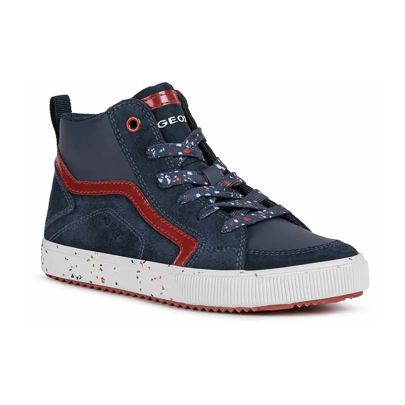 Sneakers hautes Alonisso - Marine/Rouge-0