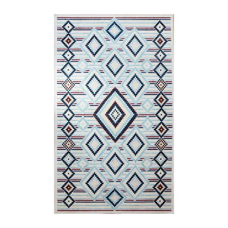 Tapis Berbère Losange Bleu - Plusieurs dim. dispos-2