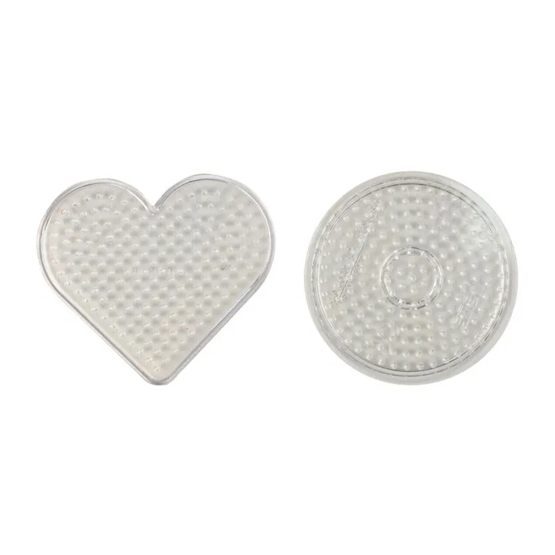 Perles à repasser + Plaques transparentes Carré/Rond/Etoile/Cœur - 1000pcs-1