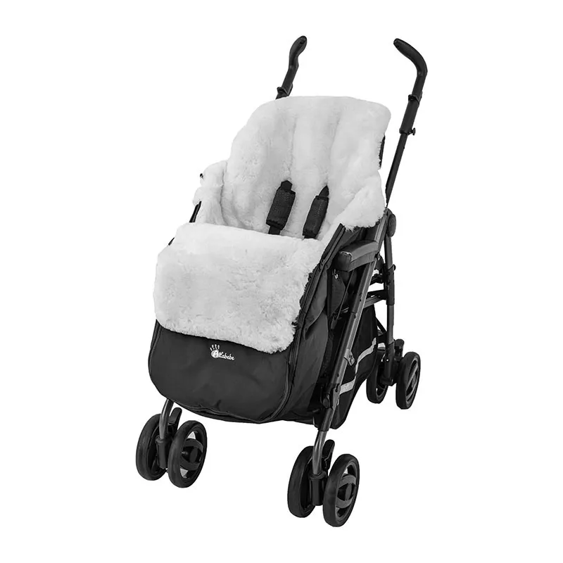 Chancelière Hiver Peau d'Agneau Beige - 9-36m-4