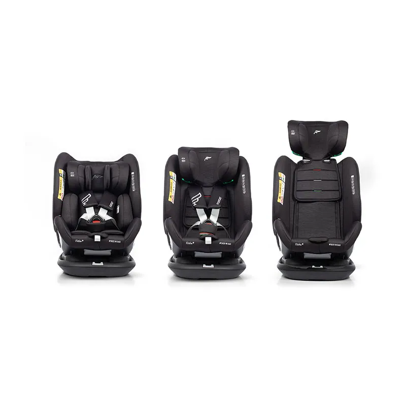 Siège-auto I-SIZE/ISOFIX 360° Furbo 40-150cm - Noir-5