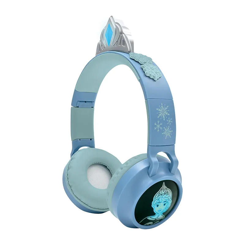 Casque Bluetooth avec effets lumineux Reine des Neiges - 4+-0