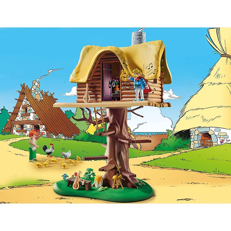 Astérix La hutte d'Assurancetourix - 5+-1