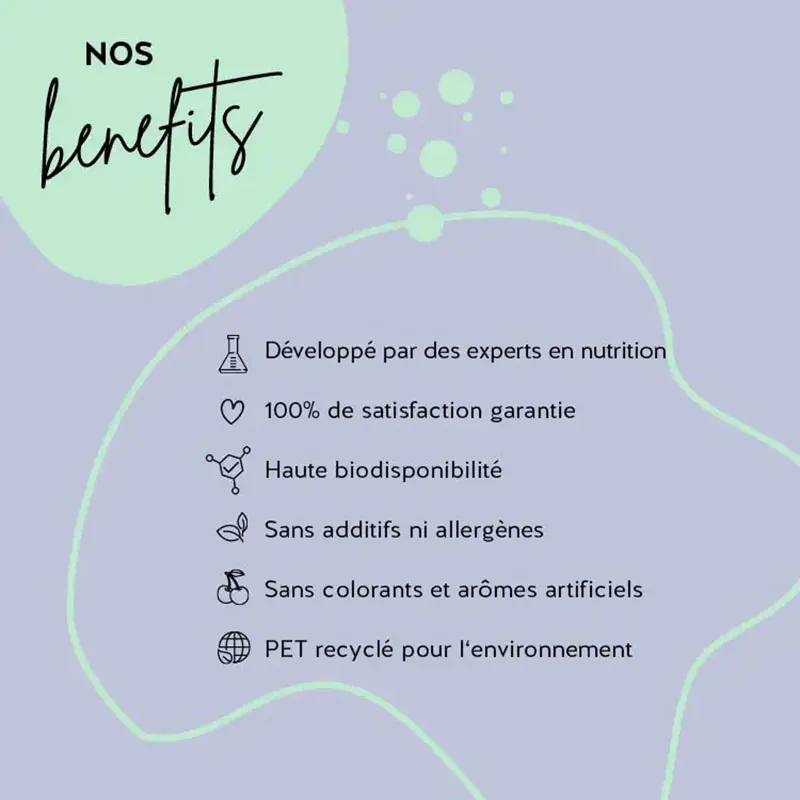 Beauty & Brains Focus Vitamin Augmenter la concentration - 60 Gummies-3