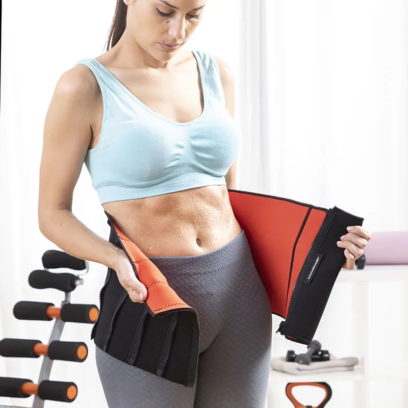 Bande réductrice de sport avec effet Sauna - 68/94cm-1