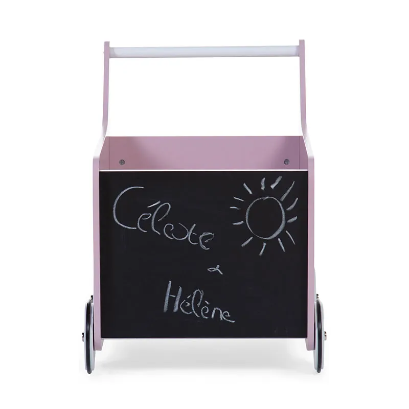 Porteur bébé Bois Rose - 49x34x43cm-3