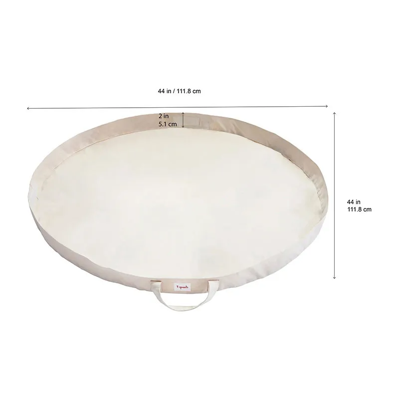 Tapis de jeu repliable Chouette - 112cm-5