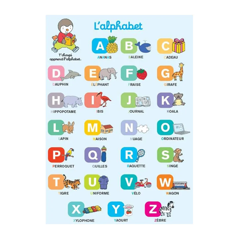 T'Choupi Mes posters de la maternelle - 36m+-1